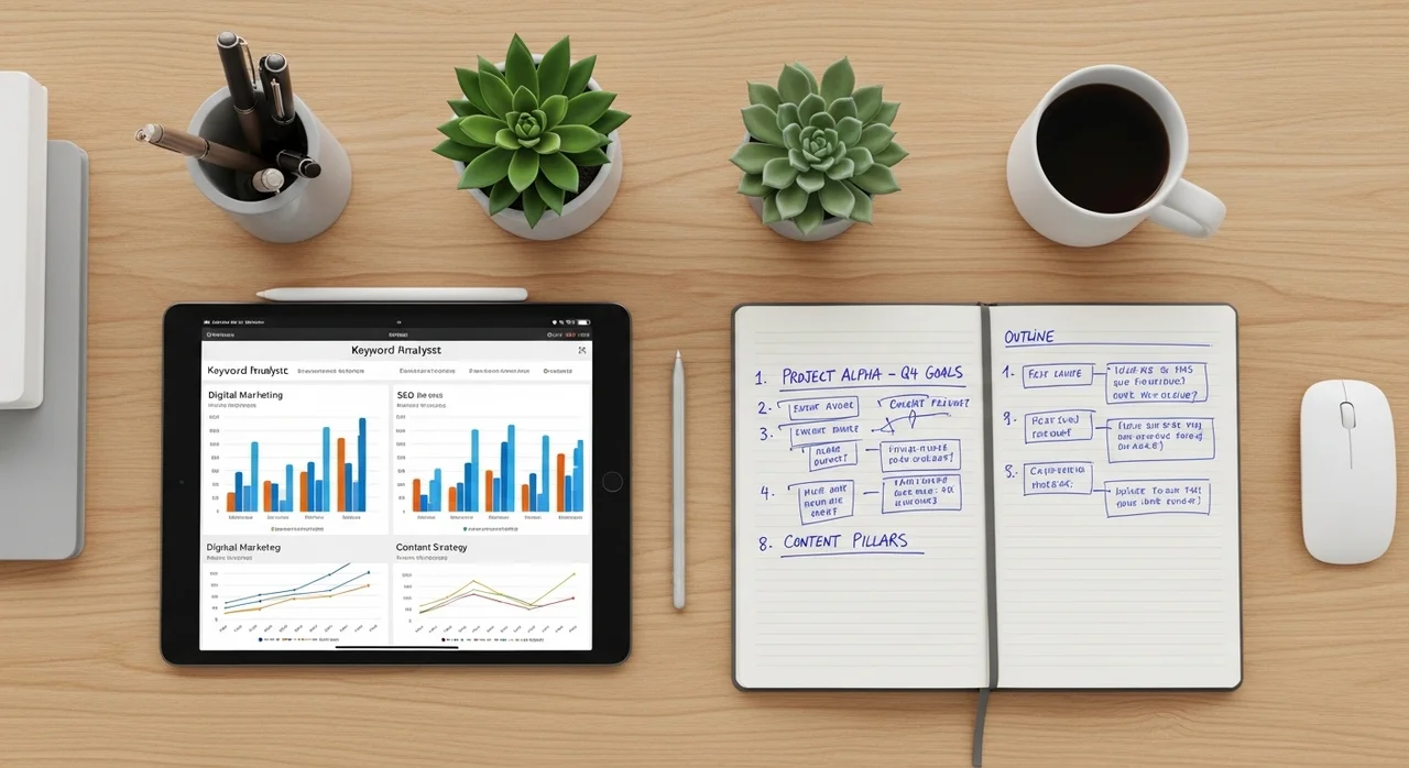 키워드 선정과 자료 조사를 분리하라