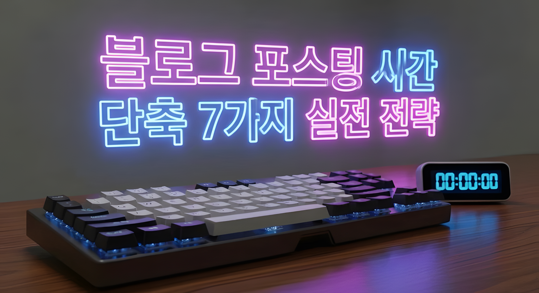 블로그 포스팅 시간 단축 7가지 실전 전략: 수익형 블로그 완성하기