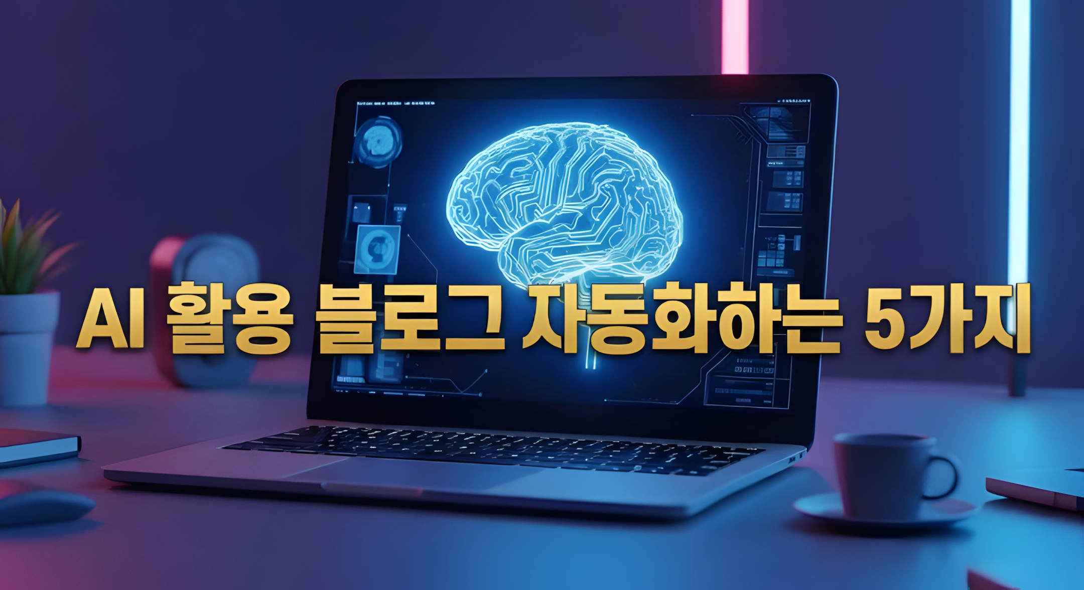 AI 활용 포스팅으로 수익형 블로그 자동화하는 5가지 핵심 전략